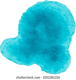 Watercolor isolate spot