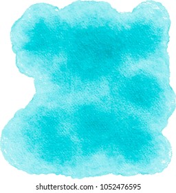 Watercolor isolate spot