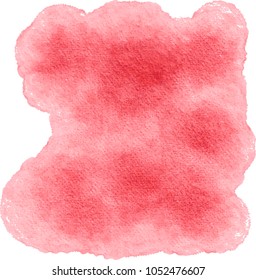 Watercolor isolate spot