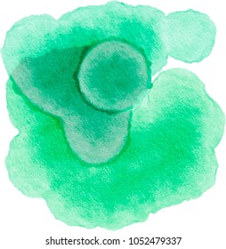 watercolor isolate spot