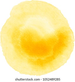 Watercolor isolate spot