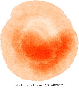 Watercolor isolate spot