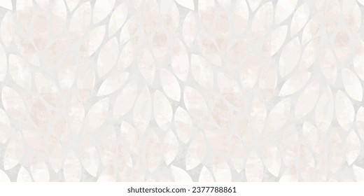 Watercolor leaves seamless vector pattern. foliage leaves background, textured jungle print