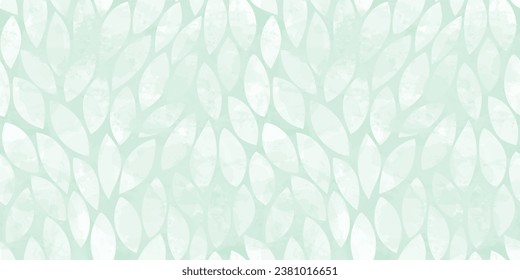 La acuarela deja un patrón vectorial sin fisuras. fondo de hojas de follaje, huella de selva texturizada
