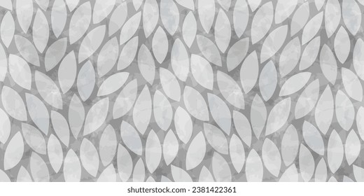 La acuarela deja un patrón vectorial sin fisuras. fondo de hojas de follaje, huella de selva texturizada