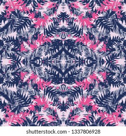 Watercolor leaves texture, pattern.floral background.