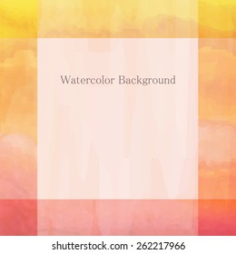 Watercolor light background withh place for text