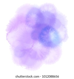 Watercolor lilac lavender background