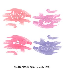 Watercolor lines