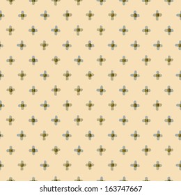 Watercolor mark. Seamless pattern