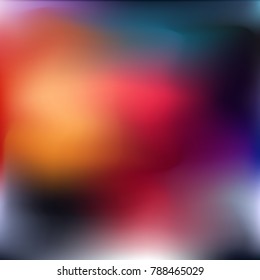 Watercolor Mesh. Abstract Blurred Gradient Background. Creative Background for Design. Watercolor Mesh for Banner, Poster, Cover, Wallpaper, Paper. Colorful Abstraction. Vector Template. Tone.