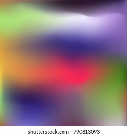 Watercolor Mesh. Abstract Blurred Gradient Background. Creative Background for Design. Watercolor Mesh for Banner, Poster, Cover, Wallpaper, Paper. Colorful Abstraction. Vector Template. Tone.