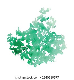 Watercolor multicolored stain with texture.