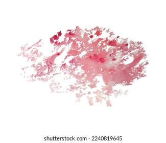 Watercolor multicolored stain with texture.
