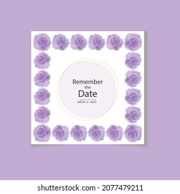 Diseño de conjunto de flores naturales y hojas de color de agua