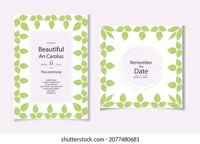 Watercolor natural flower and leave set design