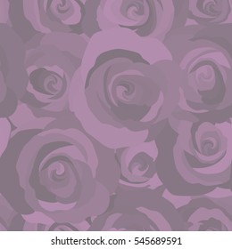 Watercolor neutral and green roses seamless pattern. Hand painted sketch with abstract rose flowers in neutral and green colors. Floral card design.