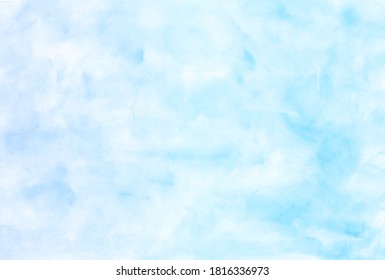Watercolor New Year's card Japanese pattern background
