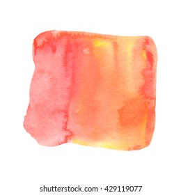 Watercolor Ombre Background. Watercolor Wash. Ombre Watercolor Background. Vector illustration