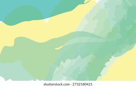 Diseño de fondo auténtico de la pintura de la acuarela