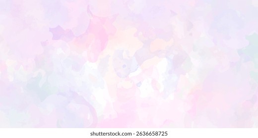 watercolor paint background design with colorful Rainbow gradient watercolor style background	