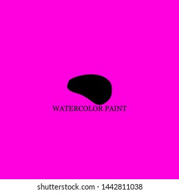 watercolor paint icon sign signifier vector
