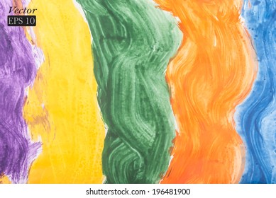 Watercolor paint on paper. Abstract background.