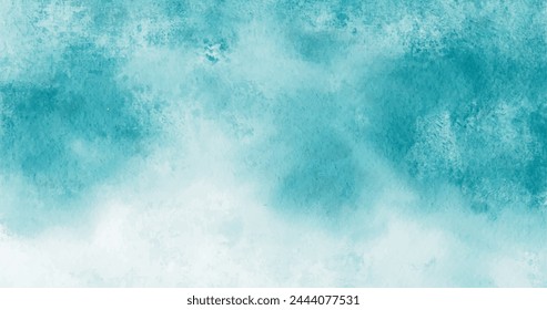 Watercolor painted abstract background vector design in eps 10