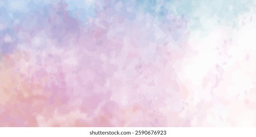 Watercolor painted background. Abstract Illustration wallpaper. Brush stroked painting.