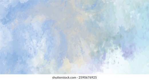 Watercolor painted background. Abstract Illustration wallpaper. Brush stroked painting.