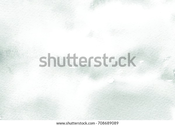 水彩で淡いグレーの雲模様を描きました ペイントされた抽象的な背景 水彩画 手描きのベクターイラスト 空の背景 曇り空の図 流れるペイント ぼかした描画 のベクター画像素材 ロイヤリティフリー