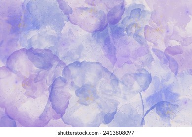 Watercolor painting abstract texture background. 