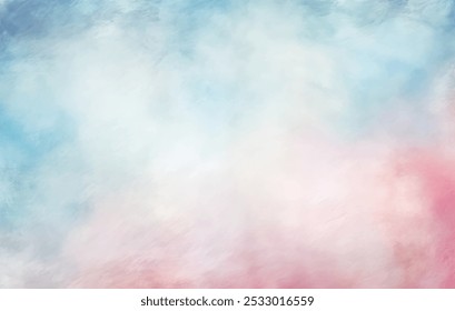 Acuarela de delicada mezcla de tonos pastel de fondo de Vector o elemento de diseño. Interacción sutil de colores y atmósfera suave y etérea. Para una variedad de proyectos