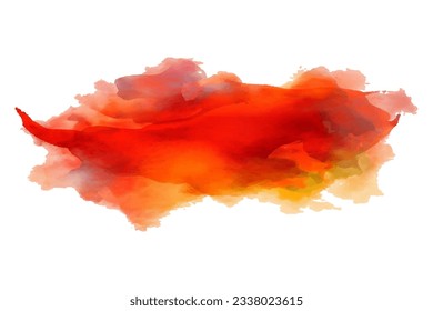 Watercolor paints on a rough texture