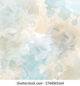 Watercolor pastel background. Vector format