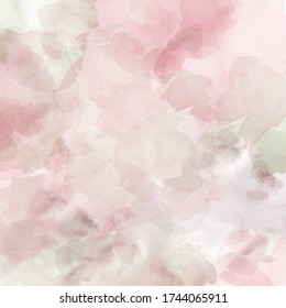 Watercolor pastel background. Vector format