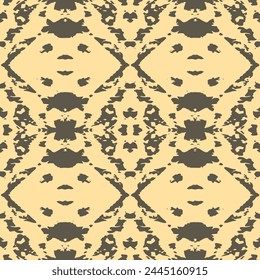 watercolor patchworked pattern on background Ethnic Ikat tropical seamless pattern pastel tone.