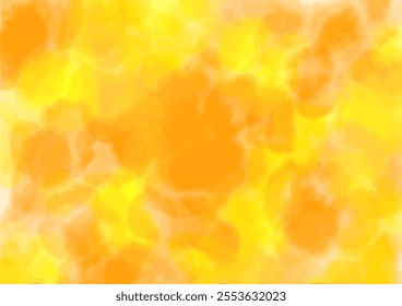 Watercolor pattern, bright yellow, yellow, background