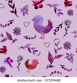 Watercolor pattern light