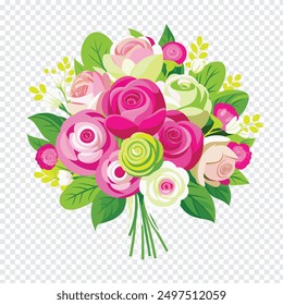 watercolor peony flowers clip art vintage style Blank background design. nature and vector png image.