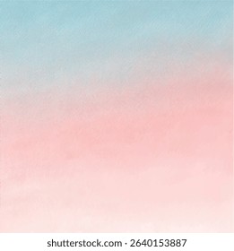 Watercolor pink and blue gradient element for sale banners, posters, labels, wallpaper, scrapbooking, birthday party decorations, invitations card, printing labels, greeting cards,  background 