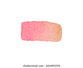 watercolor pink and brown gradient vector background for text and logo, design tag, brand, web. colored like rose, ocher, sand, magenta, 