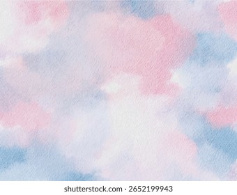 Fundo de padrão de gingham rosa aquarela, adequado para impressões de tecido, temas de bebê, ou desenhos encantadores