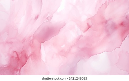 Fondo vectorial color de agua rosa, fondo abstracto de acuarela vibrante y caprichosa. Los colores suaves y fluidos, la textura delicada, aportan un toque de sofisticación. Perfecto para sitios web, invitaciones