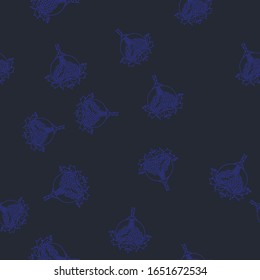 Watercolor pomegranate pattern. Hand drawn seamless texture on a white background