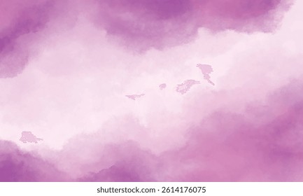 Watercolor purple background editable vector