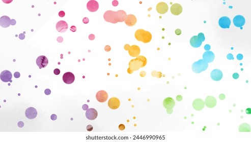 Watercolor rainbow background vector design in eps 10