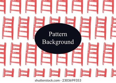 watercolor Red fire equpment pattern background