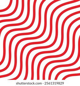 Watercolor red striped background. Abstract watercolor background with red stripes. red and white stripes background. Seamless and repeating pattern. Editable template. Vector illustration. EPS10. 11