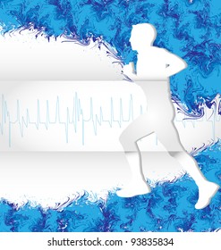 Watercolor Running